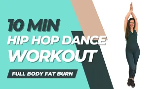 10-Minute Full Body Fat Burn 💦 | Hip Hop Dance Fitness 🔥