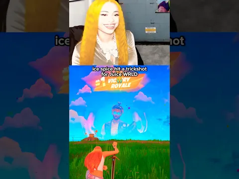 ICE SPICE HIT A TRICKSHOT FOR JUICE WRLD