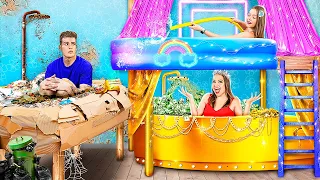Tempat Tidur Susun Di Kamar Mandi Si Kaya vs Si Miskin vs Si Tajir!
