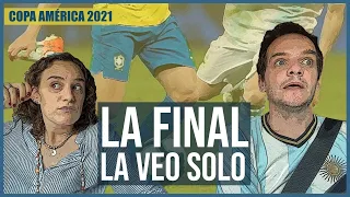 LA FINAL DE LA COPA AMÉRICA LA VEO SOLO