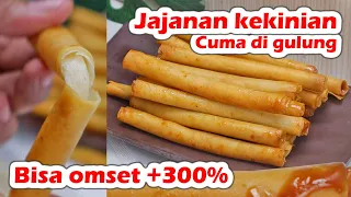 KERJANYA MUDAH UNTUNGNYA MEWAH!! JAJANAN KEKINIAN PALING LARIS SAAT INI- STIK AROMA KEJU CARAMEL
