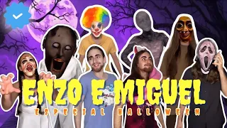 ENZO E MIGUEL-MELHORES VÍDEOS 🎃🧙‍♀️🧛‍♂️👻ByeBrunoFagundes