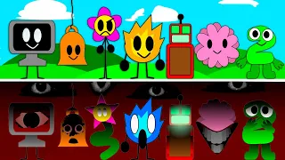 Incredibox Sprunki BFB Normal Version Vs Horror Version