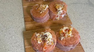 Make some Smoked Stuffed Salmon Rolls with us ♥️