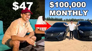 How I turned $47 to $100,000 Per Month At 22