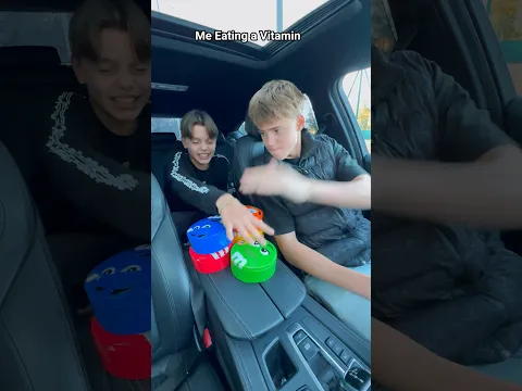 Funny M&M stuck in my throat