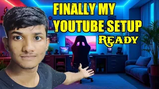 My Dream YouTube Setup is Finally Ready! |  video creator 🥺