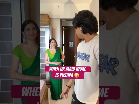 Memsahab baker lagti hai 😜😜 #priyankatyagi #comedy #pushpa #shorts
