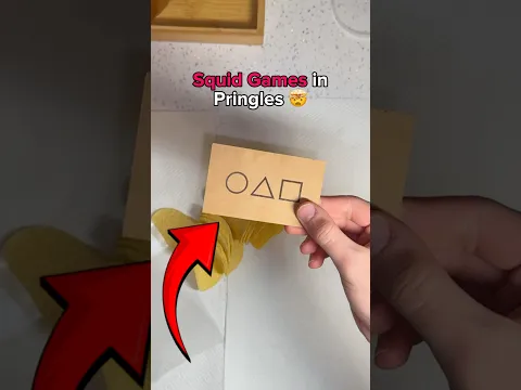 Watch till the end to see what I’ve gotten 😳 #squidgame2 #pringles #games #gonggi
