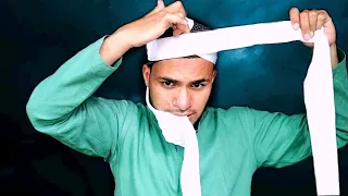 How to tie AMAMAH | AMAMA bandhne ka tarika | IMAMA Sharif | TURBAN Islamic Tutorial | AL Aamir Khan