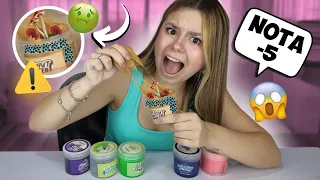 AVALIANDO AS SLIMES DOS EUA *estavam todas estragadas