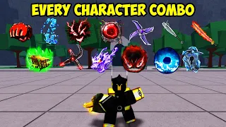 ONE SHOT COMBOS FOR EVERY CHARACTER in The Strongest Battlegrounds!