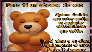 UN ABRAZO DE OSO...PARA TI .. ʕ•́ᴥ•̀ʔっ