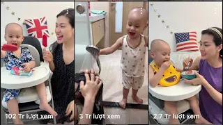 Tuyển chọn các video triệu view hài hước dễ thương đáng yêu của Benz và mẹ Hằng Mommy Phần 8