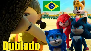🔥Todos os personagens do Sonic em SQUID GAME - SÉRIE COMPLETA | Feito por ActiveSufi
