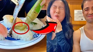 It looked harmless… but it wasn’t 😳🔥 #foodchallenge #reaction