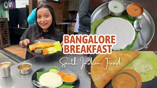 Morning Breakfast in Bangalore 😍 | Viral Food In Bangalore | Foodie Mona