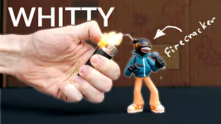 Building WHITTY with clay & real FIRECRACKER – Friday night Funkin