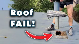 I Forgot to Patch My Roof — Storm Water Poured Through the Lights