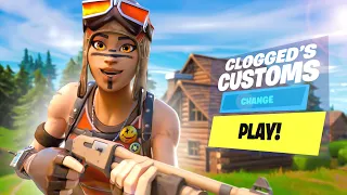 🔴  FORTNITE LIVE!  *NEW* SEASON 3 GAMEPLAY AND FORTNITE CUSTOMS BATTLEPASS AND VBUCKS GIVEAWAY