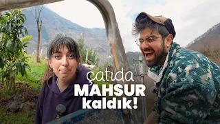BACA TEMİZLEYECEKTİK MAHSUR KALDIK!
