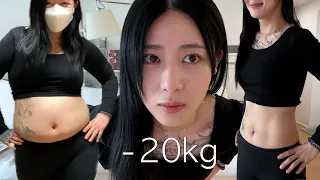 김경은 다시 태어나다 (계기,식단)