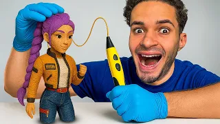 QUEM FIZER A MELHOR ESCULTURA DE CANETA 3D, GANHA!