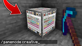 Minecraft pero Puedo Minar Gamemodes...