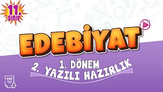 11. Sınıf Türk Dili ve Edebiyatı 1. Dönem 2. Yazılı Çalışması