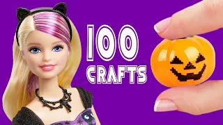 100  manualidades de Halloween para muñecas Barbie en Miniatura