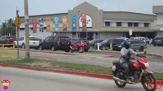 Walking from Kings Parks to Queen St{ Belize BZ City} #Creole #Talk