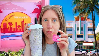 OUR FIRST VLOG! *squishy, miami, travel, pink palm puff, + more*