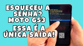 Esqueceu a Senha? Faça isso Hard Reset Motorola Moto G53, Desbloquear, Restaurar
