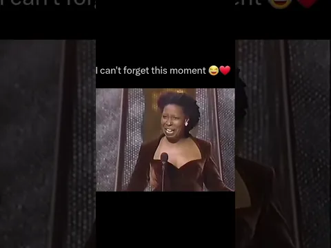 Whitney Houston - Whoopi Goldberg 1999 Oscars moment