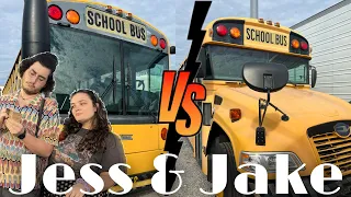 SCHOOL BUS COMPARISON | OUT WITH THE OLD!