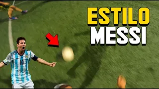 JUGANDO AL ESTILO MESSI | POV | FUTBOL EN PRIMERA PERSONA | ZenSoto