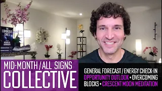 🌎 Mid-Month Collective—All Signs: 🔮 General Reading 👁 Opportunity Outlook 🌙 Crescent Moon Meditation
