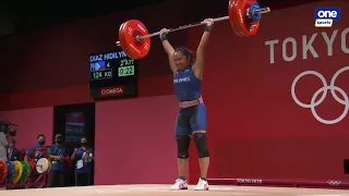 Highlights ng winning moment ni Hidilyn Diaz sa Olympics