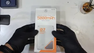 فتح صندوق بطارية MagSafe 🎁 | هدية مجانية مع جهاز ASMR Unboxing - Tecno Pova 7 Ultra 😍🔥 🔊