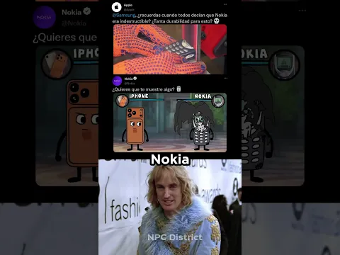 Nokia vs Apple ¿Quién gana 🗿📱