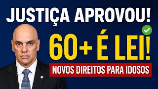 TEM MAIS DE 60 ANOS ENTÃO TEM DIREITO A RECEBER ESSES 10 BENEFÍCIOS! ESTATUTO DOS IDOSOS 2026!