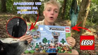Construindo logo na floresta