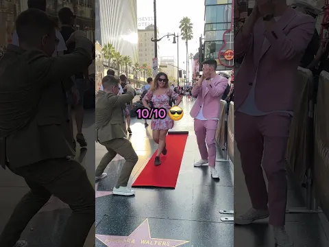 👆🏼full song in this video here👆🏼 Rating Random Strangers' Model Walks In Public Part 14 😭👠