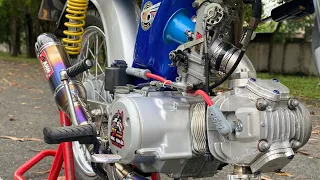 ➡️ HONDA 67 MÁY TRÁI 66 4VAL SUPER OPEN ĐẦU NÒNG CNC WAVE 125 - MADE IN QT RACING SHOP
