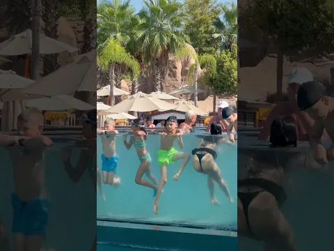 🌞Water Park Swimming Pool Hot Summer Holiday Best Day 51🏖️ #waterpark #swimmingpool
