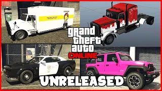 🥶 ALL UNRELEASED VEHICLES  -  After GTA 5 DLC Update! 🧐 (LEAKED CHOP SHOP Content) In Source Code!