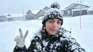 Biggest Snow storm in Canada ❄🌨 | can you survive?