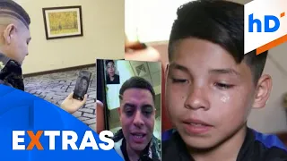 Grupo Firme entregó regalos al niño cantante de la frontera | hoyDía | Telemundo