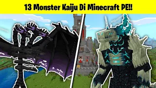 13 MONSTER KAIJU DI MCPE!! - KAIJU CRAFT ADD-ON 1.21+