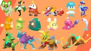 All Gen 9 Pokémon Pokedex | Scarlet & Violet Complete List (2024)